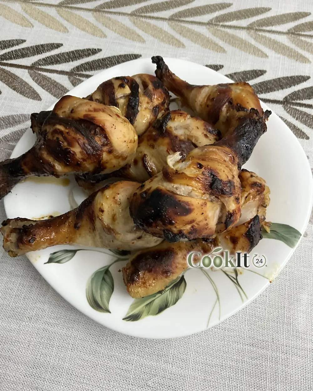Куриные голени в кисло-сладком маринаде в аэрогриле